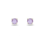 Exquisite Solitaire Stud Earrings - Timeless Vulcan Collection Design