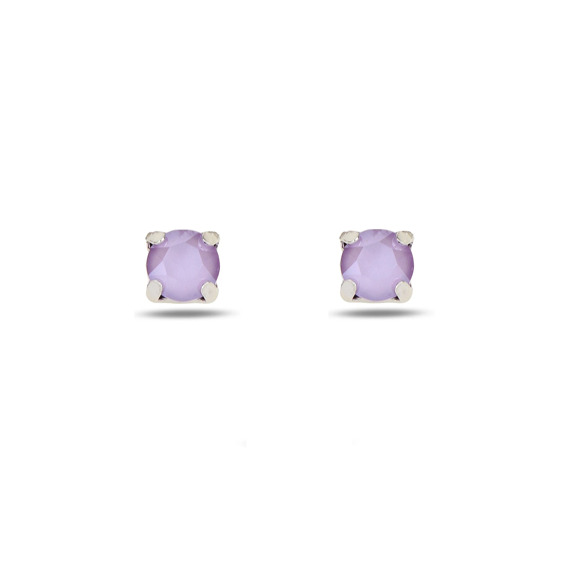 Exquisite Solitaire Stud Earrings - Timeless Vulcan Collection Design