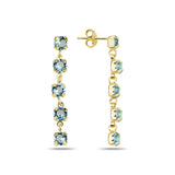 Elegant Long Earrings - Modern Dangle Style