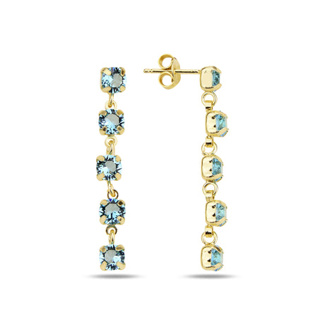 Elegant Long Earrings - Modern Dangle Style