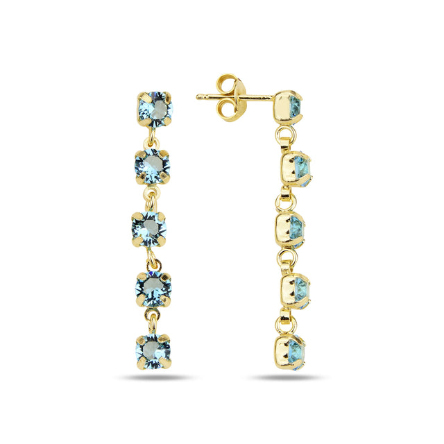 Elegant Long Earrings - Modern Dangle Style