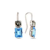 Elegant Double Hoop Earrings - Contemporary Sanremo Style