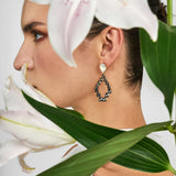 Sparkling Chandelier Earrings - Glamorous Dangle Design