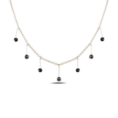 Vintage Inspired Necklace - Elegant Draped Multi-Element Style