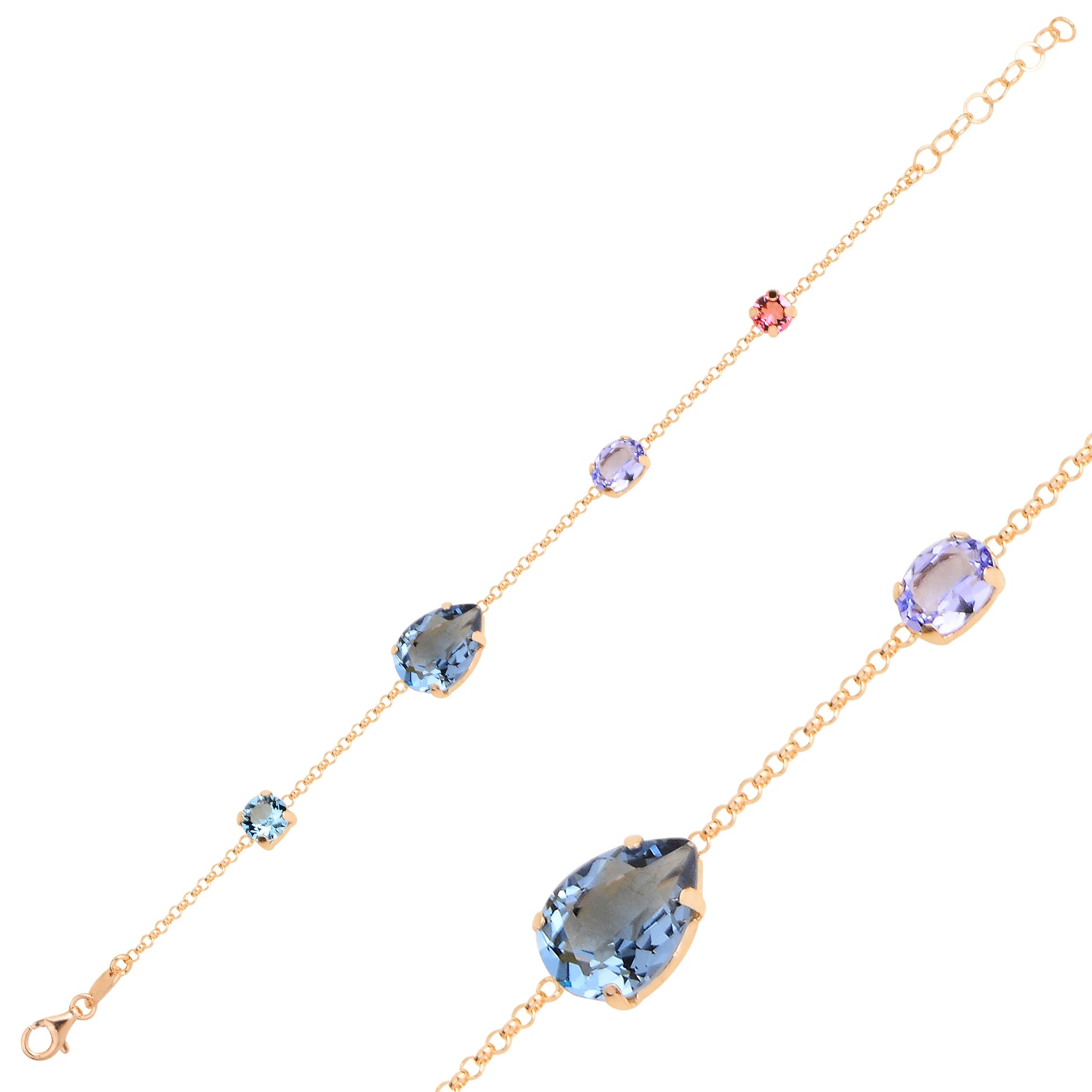 Dazzling Voluminous Bracelet - Radiant Statement Design