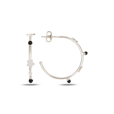 Sterling Silver Small Hoop Earrings - Everyday Chic