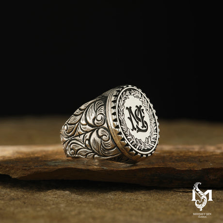 Men's Engravable Ring - Personalized Design for Him
