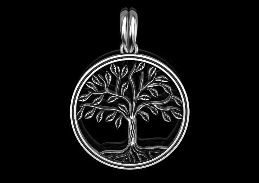 Collier pendentif élégant Arbre de Vie