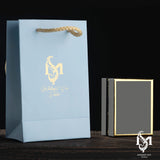 Sterling Silver Men's Statement Ring - 'Be, and It Is' Inscription