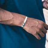 Sterling Silver Bangle - Polished Minimalist Design