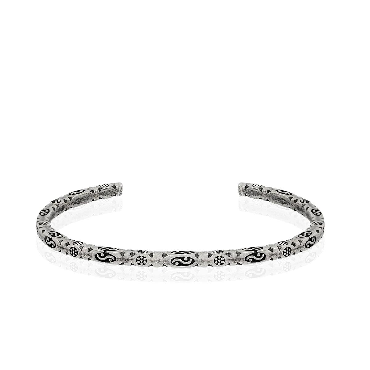 Sterling Silver Sun & Moon Bracelet - Stellar Celestial Design