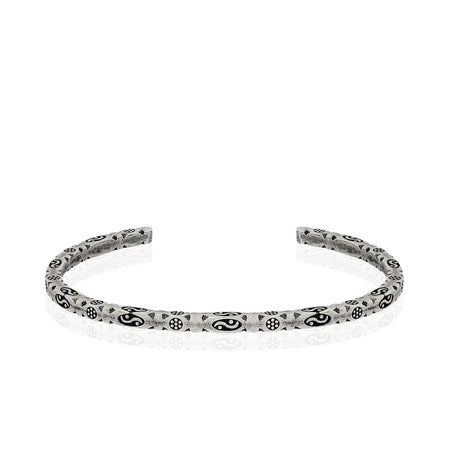 Sterling Silver Sun & Moon Bracelet - Stellar Celestial Design