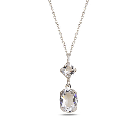 Delicate Sterling Silver Mini Pendant Necklace - Rounded Elegance