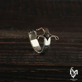 Sterling Silver Men's Ring - Zulfikar Sword Design