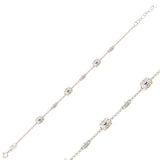 Brilliant Baguette Crystal Bracelet - Sienna Collection Modern Elegance