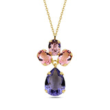 Collier Élégant Flora Bloom - Design Inspiré par la Déesse du Printemps