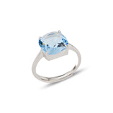 Bague féminine à pierres multiples - Design palette naturelle romantique