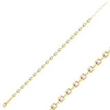 Oslnivý náramek Eternity s krystaly Swarovski - stříbro 925 sterling