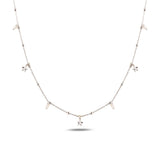 Delicate Star Motif Dangle Necklace - Timeless Everyday Elegance