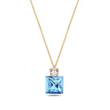 Italian-Inspired Duo Necklace - Bold & Elegant Statement Piece