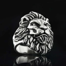 Premium Artisan Lion Head Ring