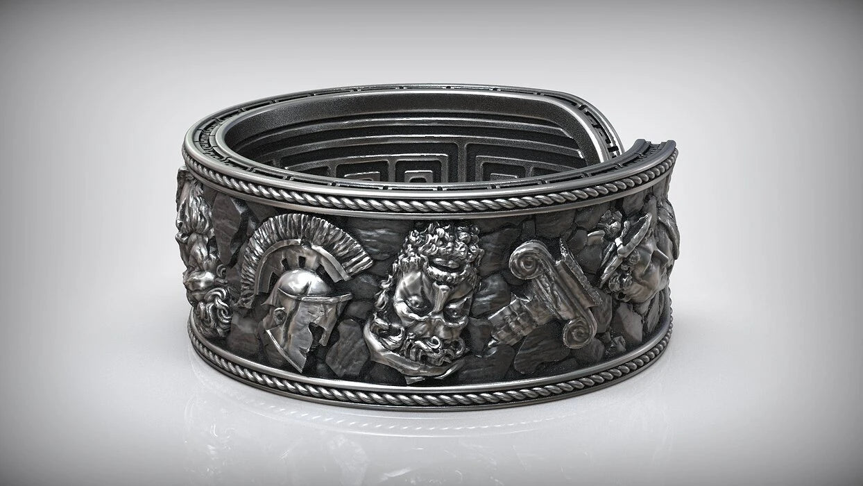 Exquisite Turkish Golden Divinity Ring Pastry