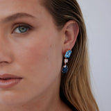 Minimalist Italian Drop Dangle Earrings - Effortless Chic Style