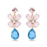 Dazzling Chandelier Earrings - Voluminous Radiance Statement