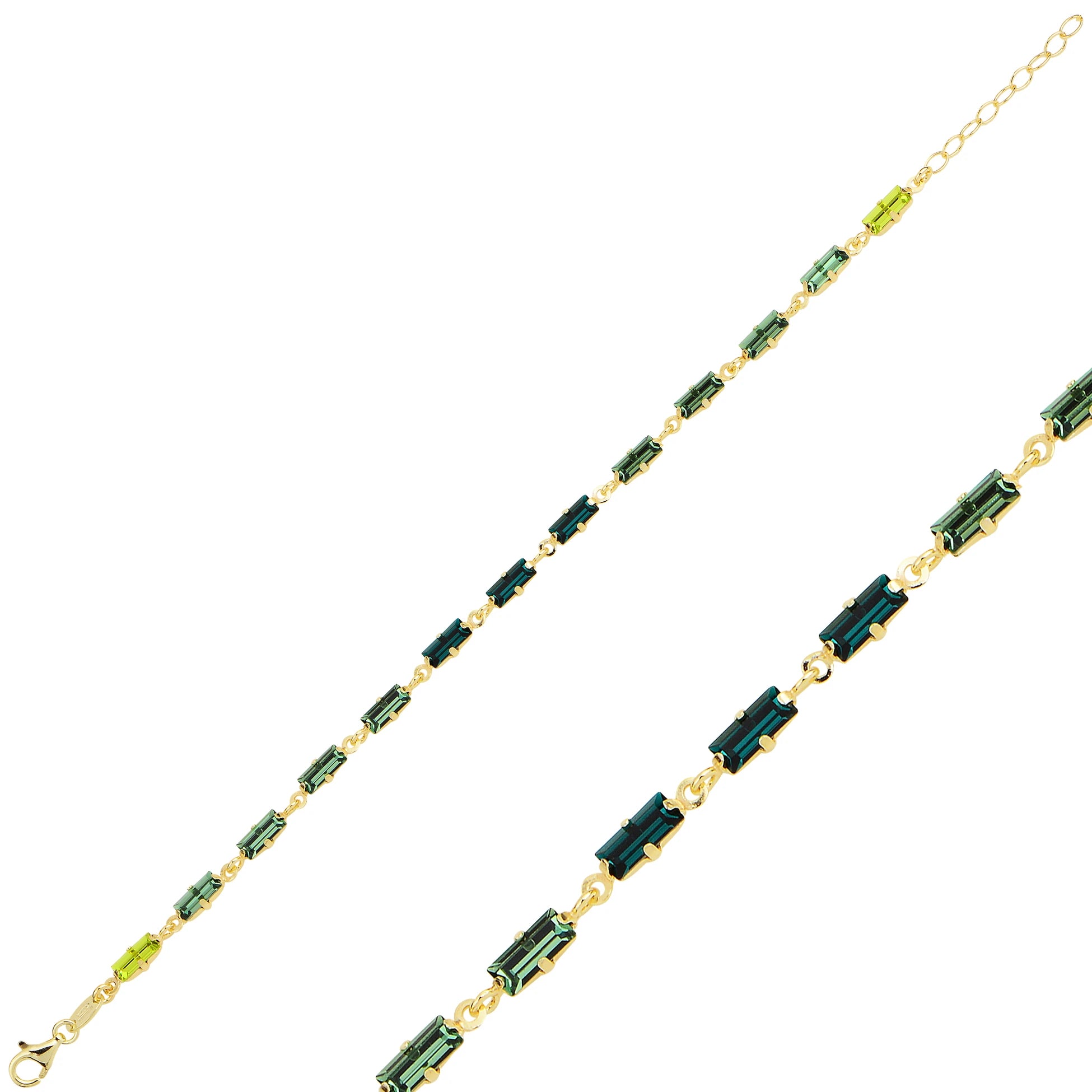 Sparkling Full Eternity Bracelet - Dazzling All-Around Design