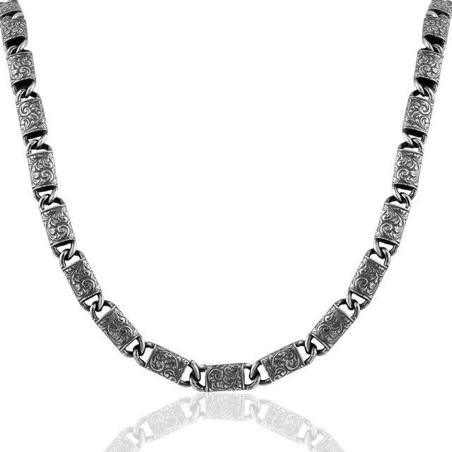 Sterling Silver Nanna Chain Necklace - Elegant & Versatile