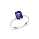 Anello Swarovski Baguette - Eleganza Minimalista per una Scintilla Quotidiana
