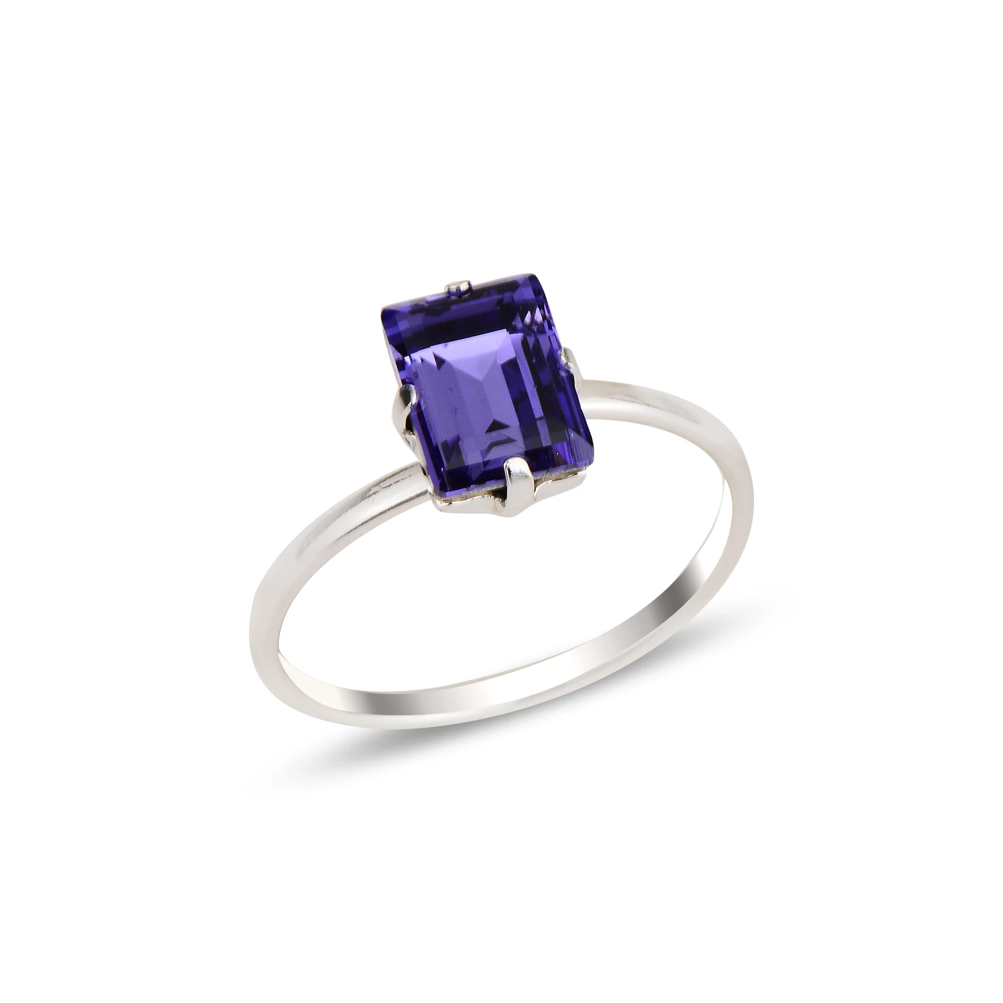 Anello Swarovski Baguette - Eleganza Minimalista per una Scintilla Quotidiana