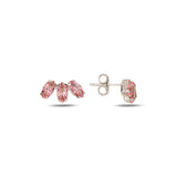 Marquise Swarovski Crystal Sterling Silver Earrings