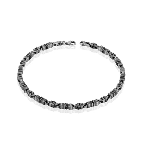 Sterling Silver Kratos Bracelet - Bold & Powerful Design