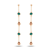 Colorful Mini Dangle Earrings - Playful Summer-Inspired Radiance