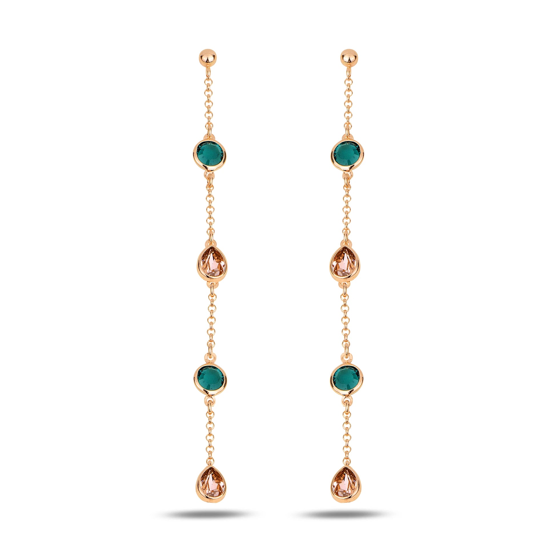 Colorful Mini Dangle Earrings - Playful Summer-Inspired Radiance