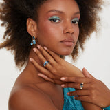 Sparkling Double Baguette Ring - Elegant Minimalist Design