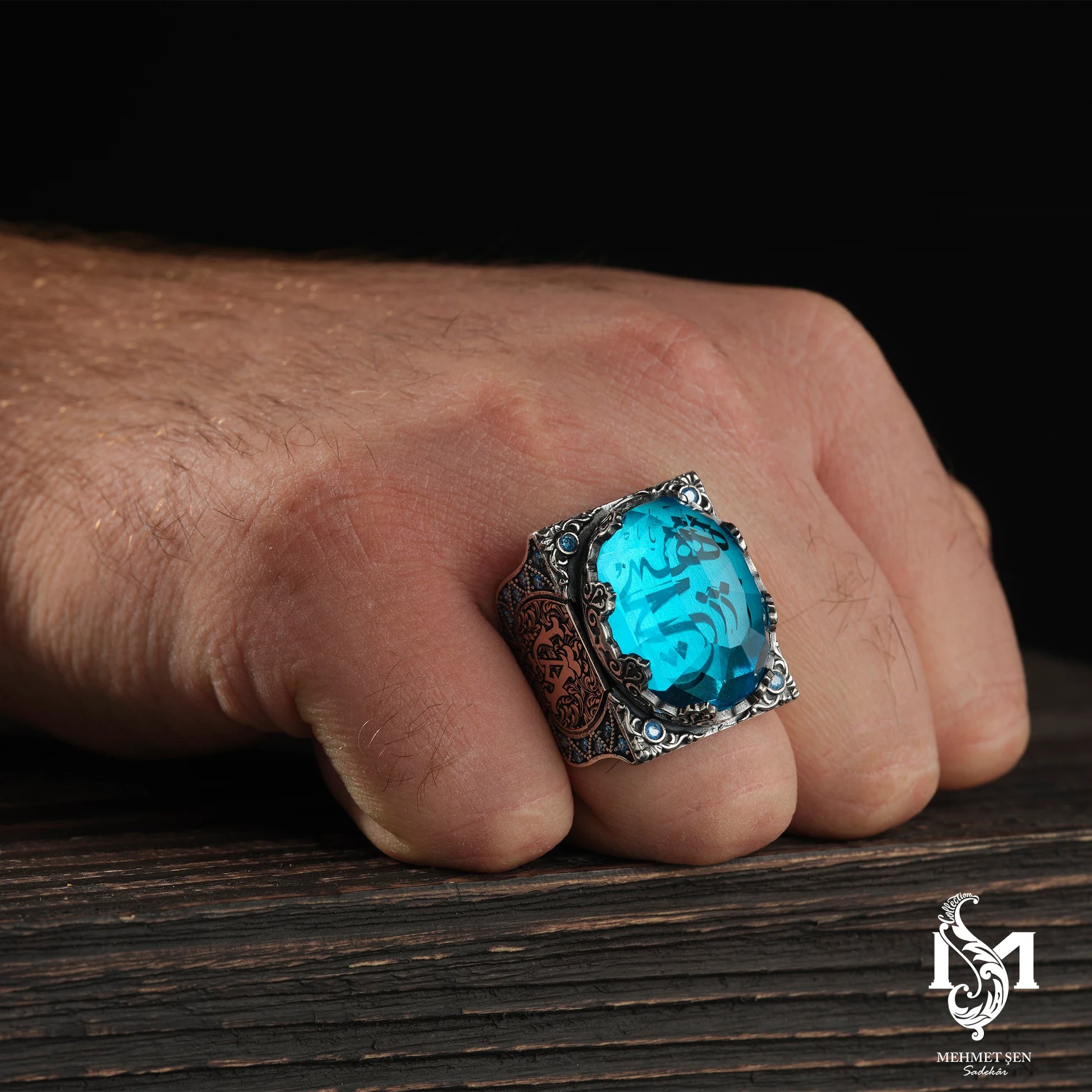 Sterling Silver Men's Ring - Personalized & Distinctive Style