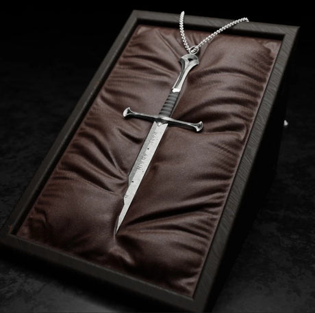 Fantasy Collectible Anduril Sword Necklace