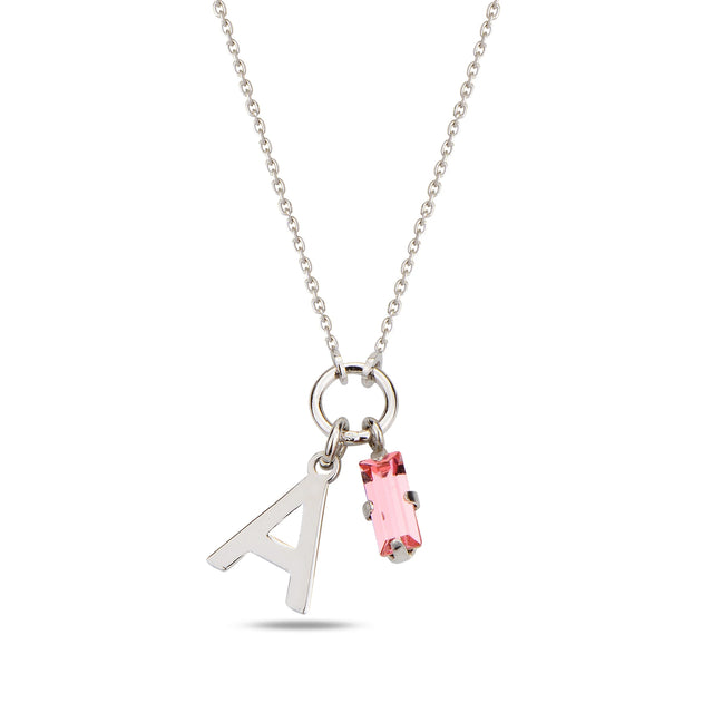 Signature Letter Pendant Necklace - Personalized Dainty Elegance