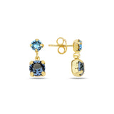 Sparkling Crystal Mini Earrings - Timeless Oval Cut Design