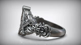 Premium Masonic Fraternal Ring