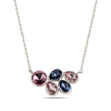 Elegant Pendant Necklace - Fluid Ocean-Inspired Design