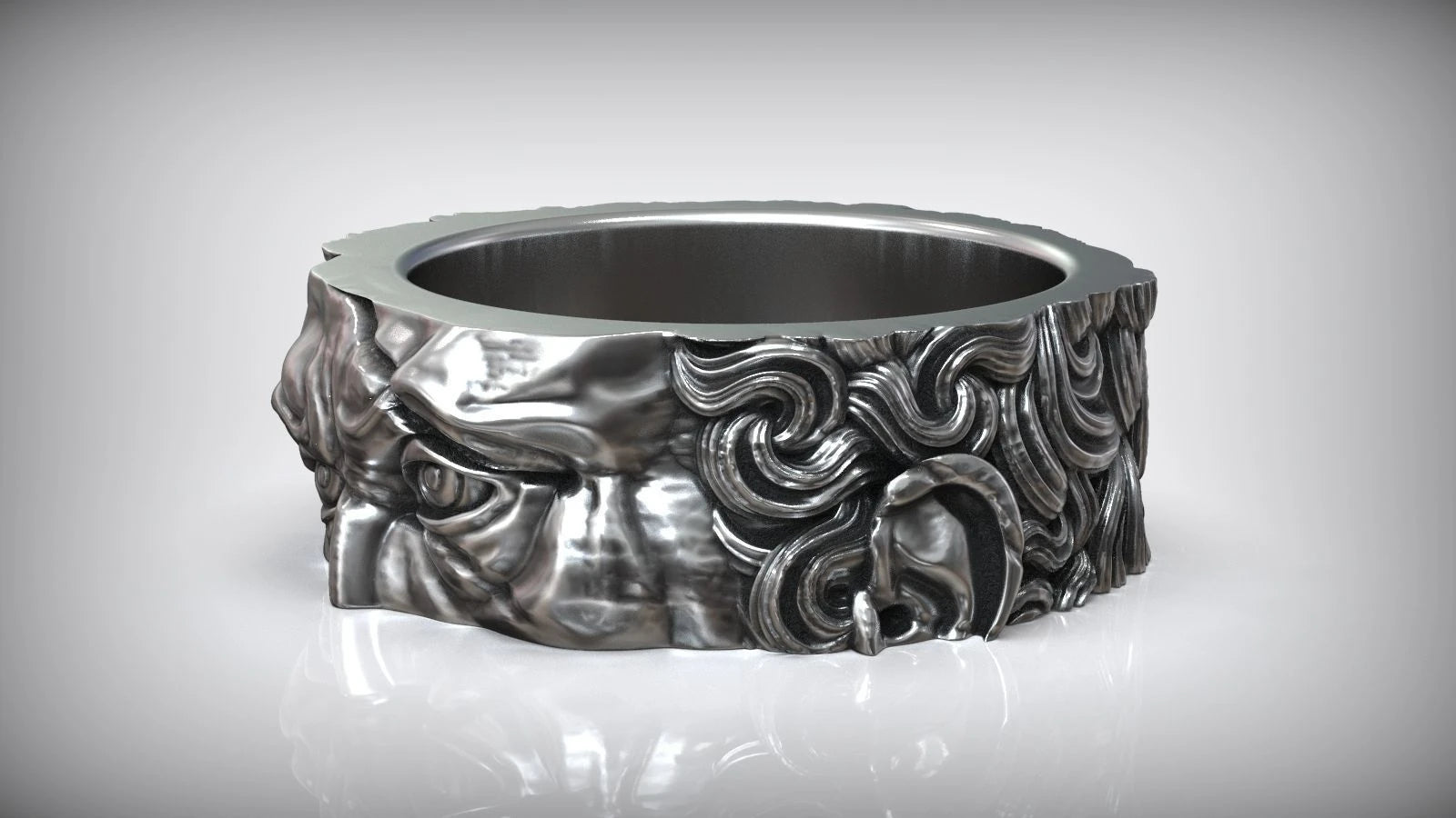 Premium Artisan Moses Gaze Ring