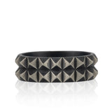 Sterling Silver Rolo Chain Link Ring - Modern Interlocking Design