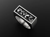 Premium Skull Signet Ring