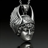 Elegant Winged Pendant Necklace