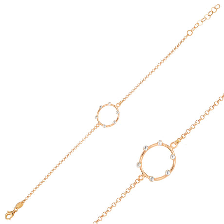 Elegant Eternity Bracelet - Vesta Full Circle Continuous Design