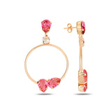 Statement Chandelier Earrings - Luxurious Dangle Design