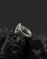 Premium Black Crater Design Ring